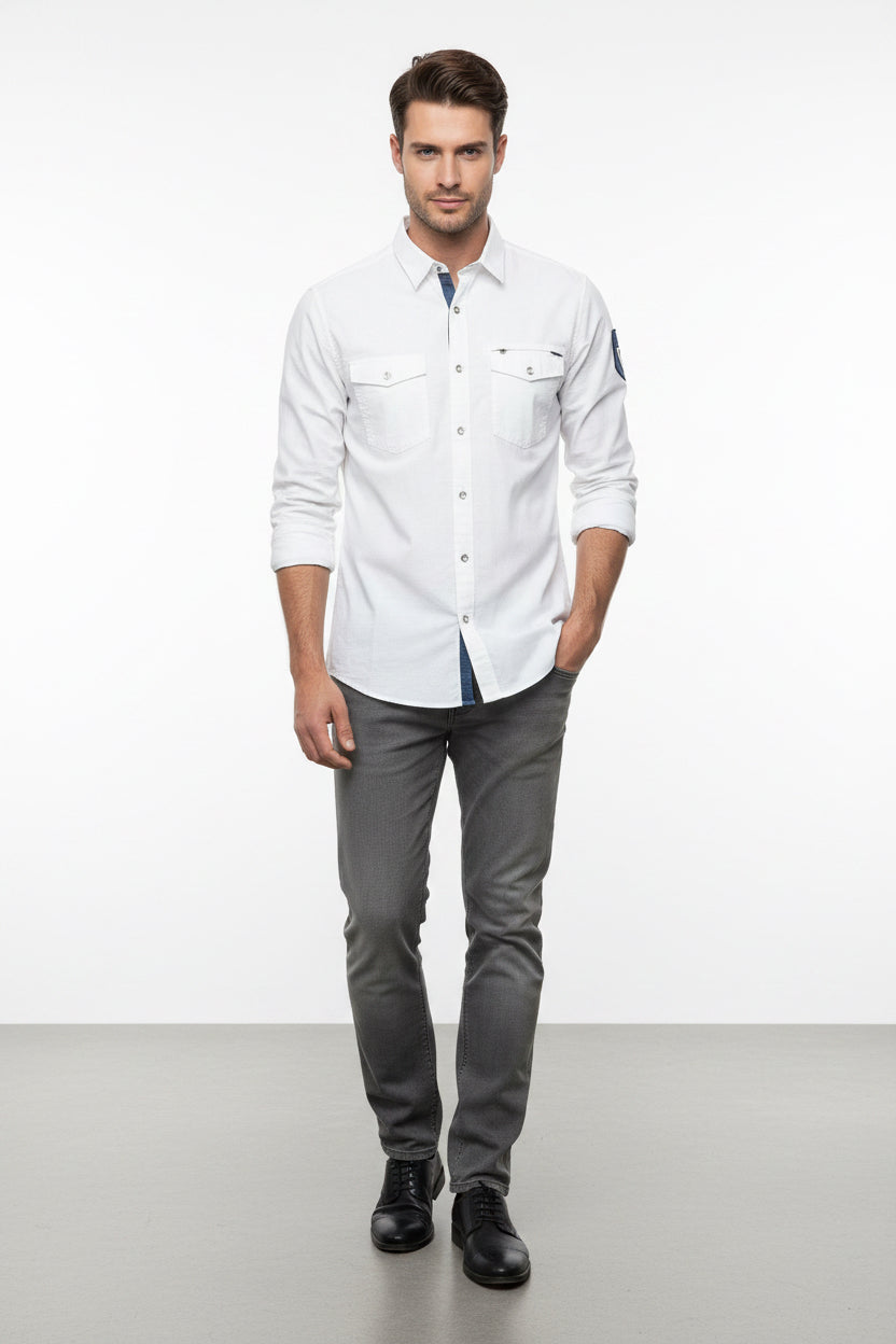 GUESS CAMISA VESTIR MANGA LARGA HOMBRE