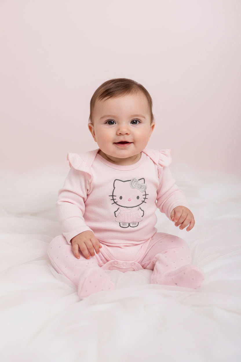 HELLO KITTY CONJUNTO BEBE
