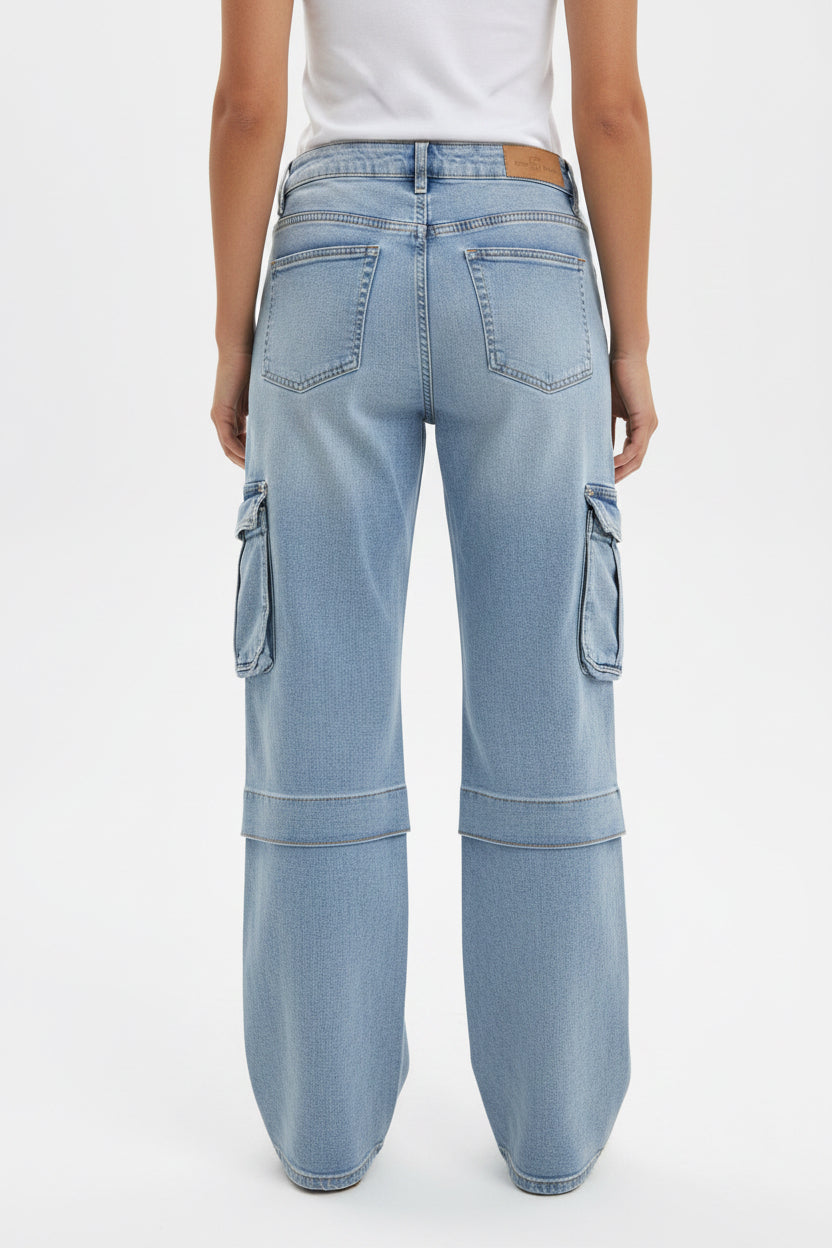LOVE TRENDS PANTALON CARGO DE MUJER