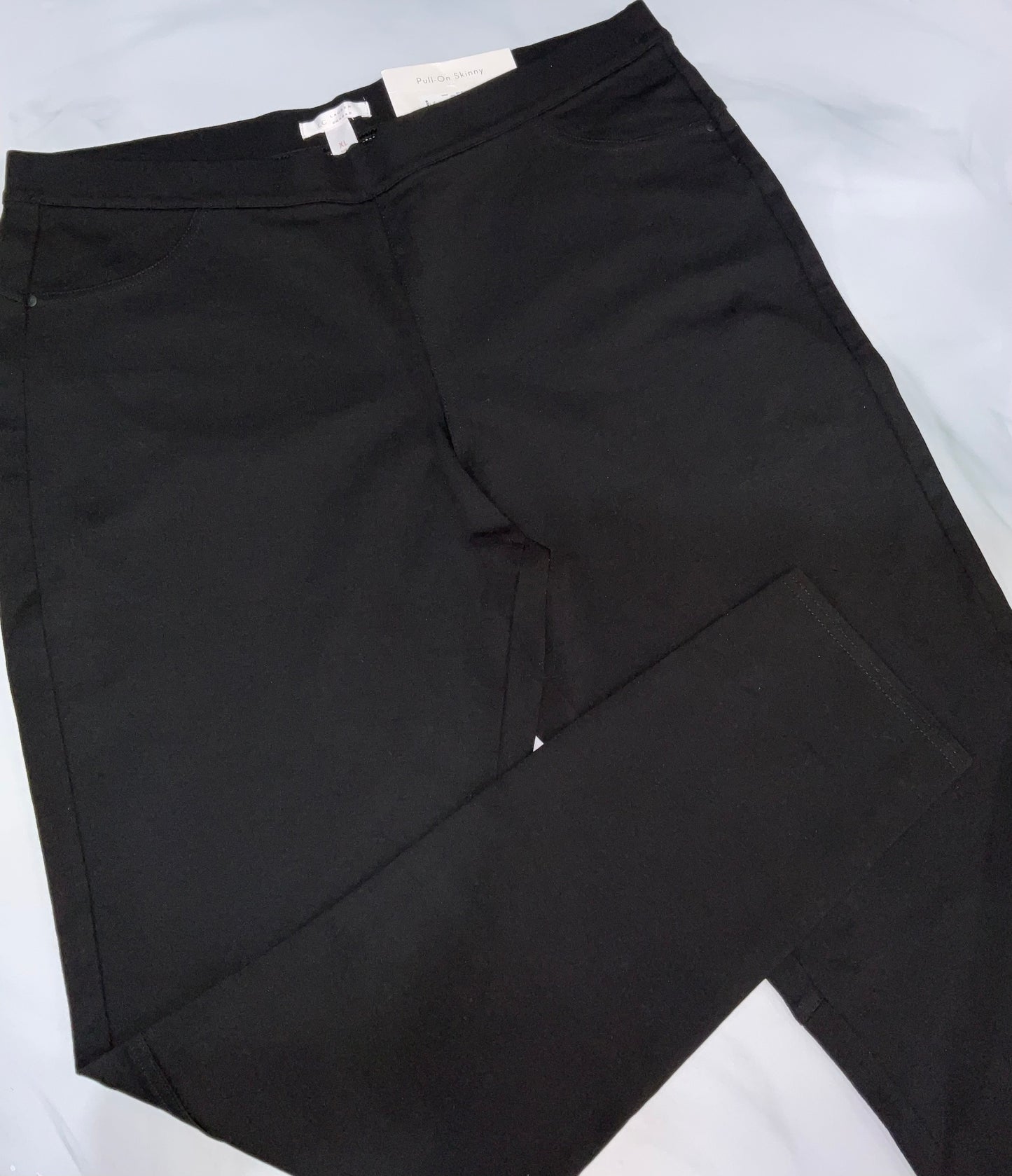 PULL-ON SKINNY Pantalon Tela de Mujer