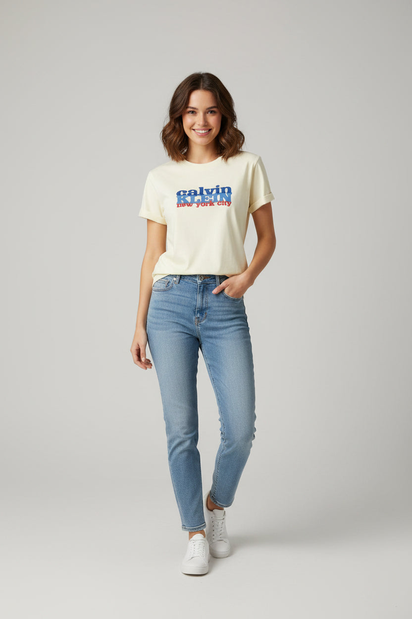 CALVIN KLEIN CAMISETA MUJERE