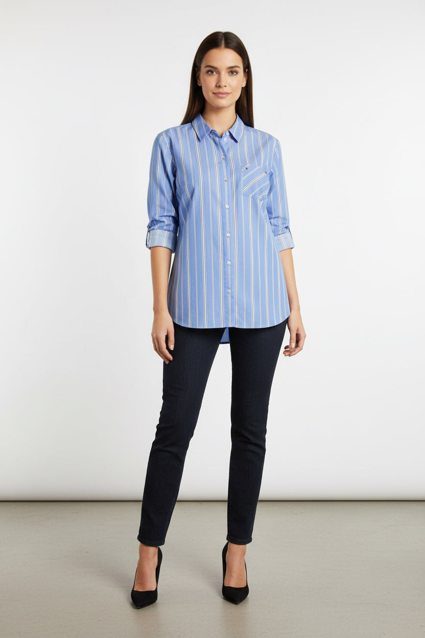 TOMMY HILFIGER CAMISA VESTIR DE MUJER