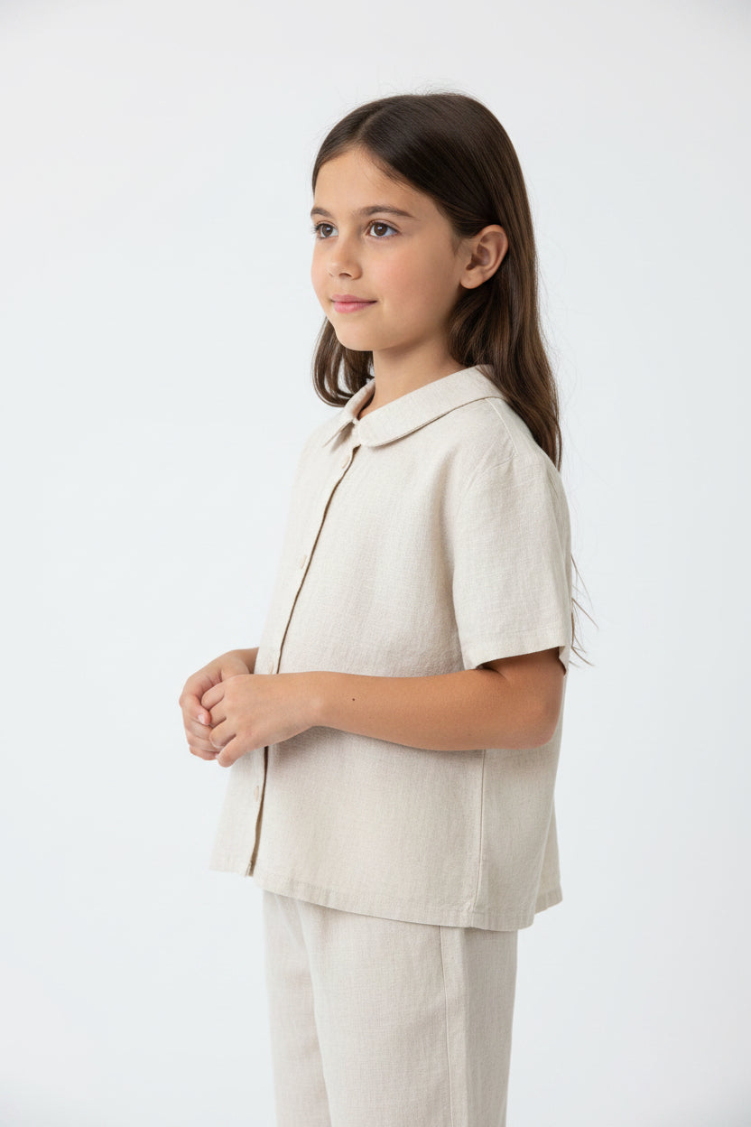 H&M CAMISA DE VESTIR DE NIÑA