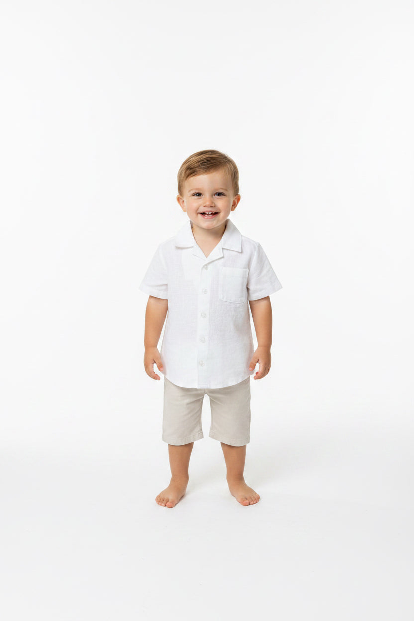 OLD NAVY VESTIR MANGA CORTA NIÑO