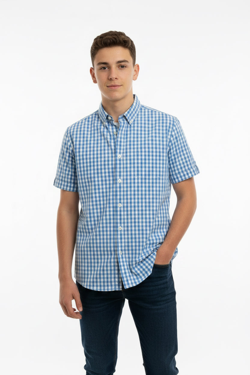TOMMY HILFIGER VESTIR MANGA CORTA JUVENIL