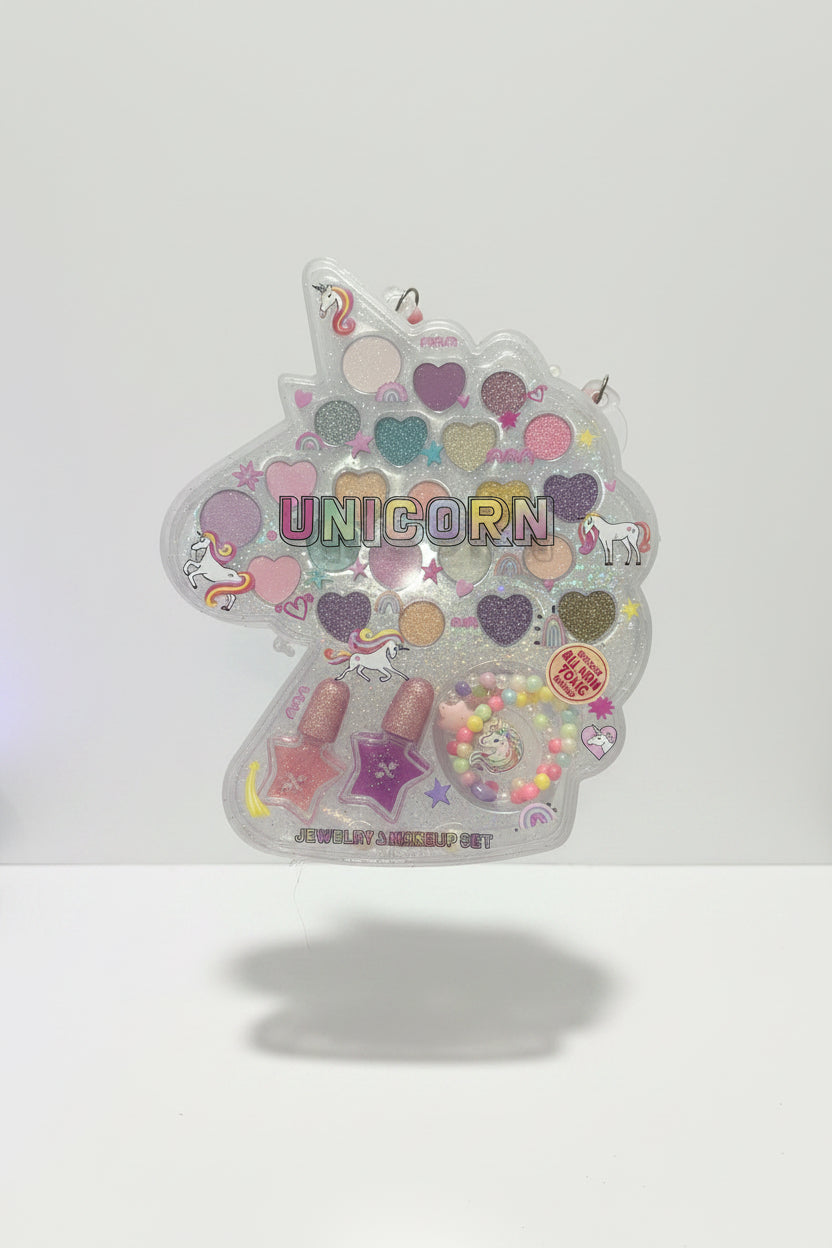 UNICORN JEWELRY MAJEUP SET