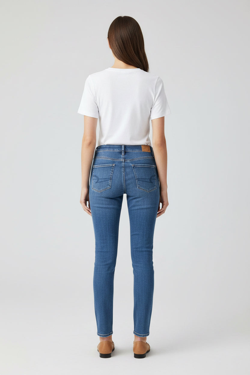 AMERICAN EAGLE HIGH RISE JEGGING JEANS DE MUJER