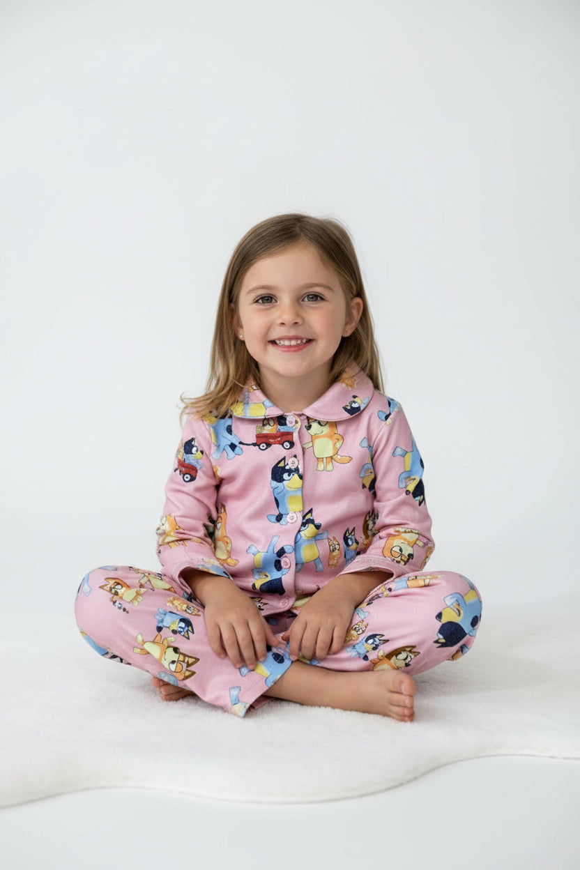 BLUEY PIJAMA DE NIÑA