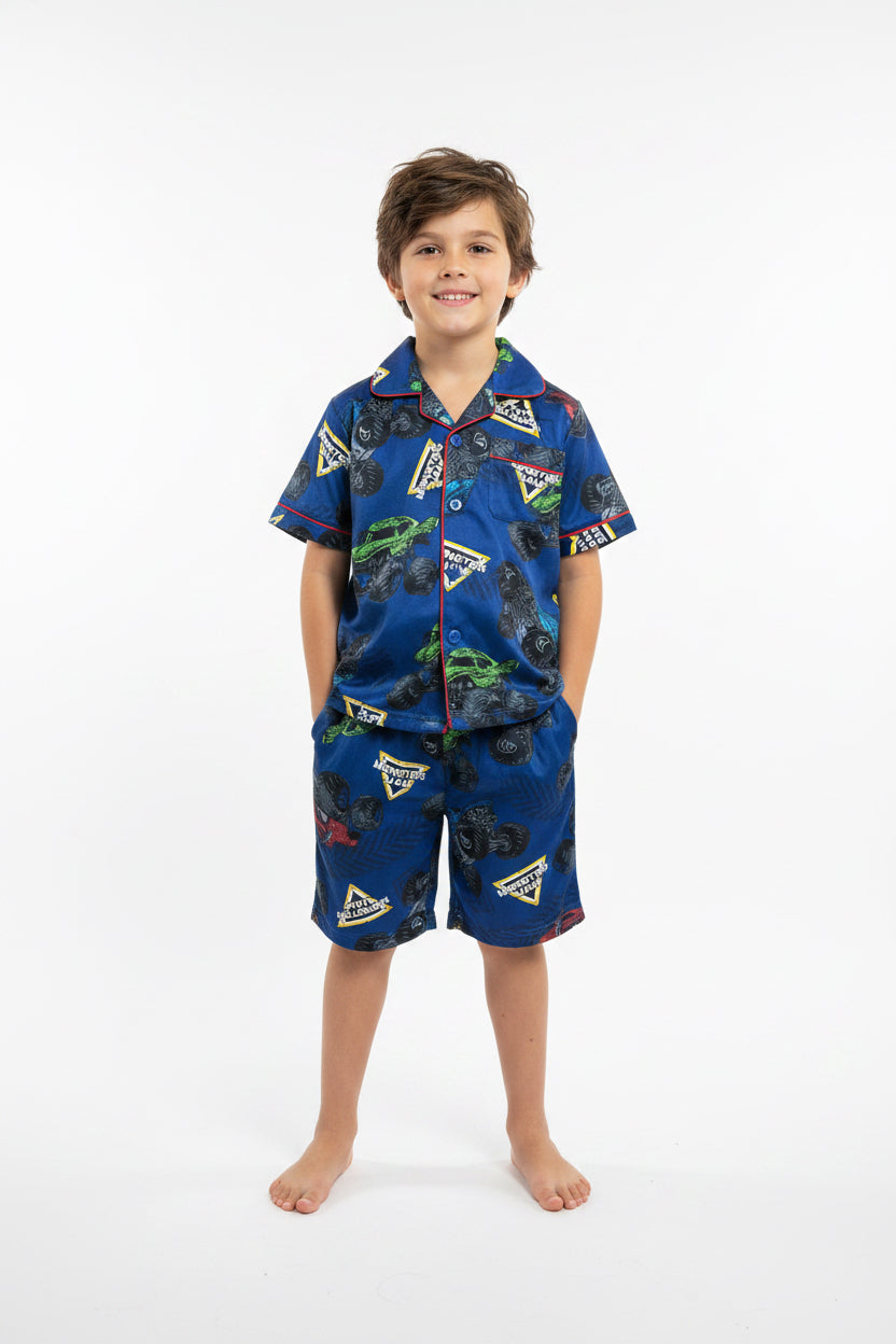 MONSTER JAM PIJAMA NIÑO