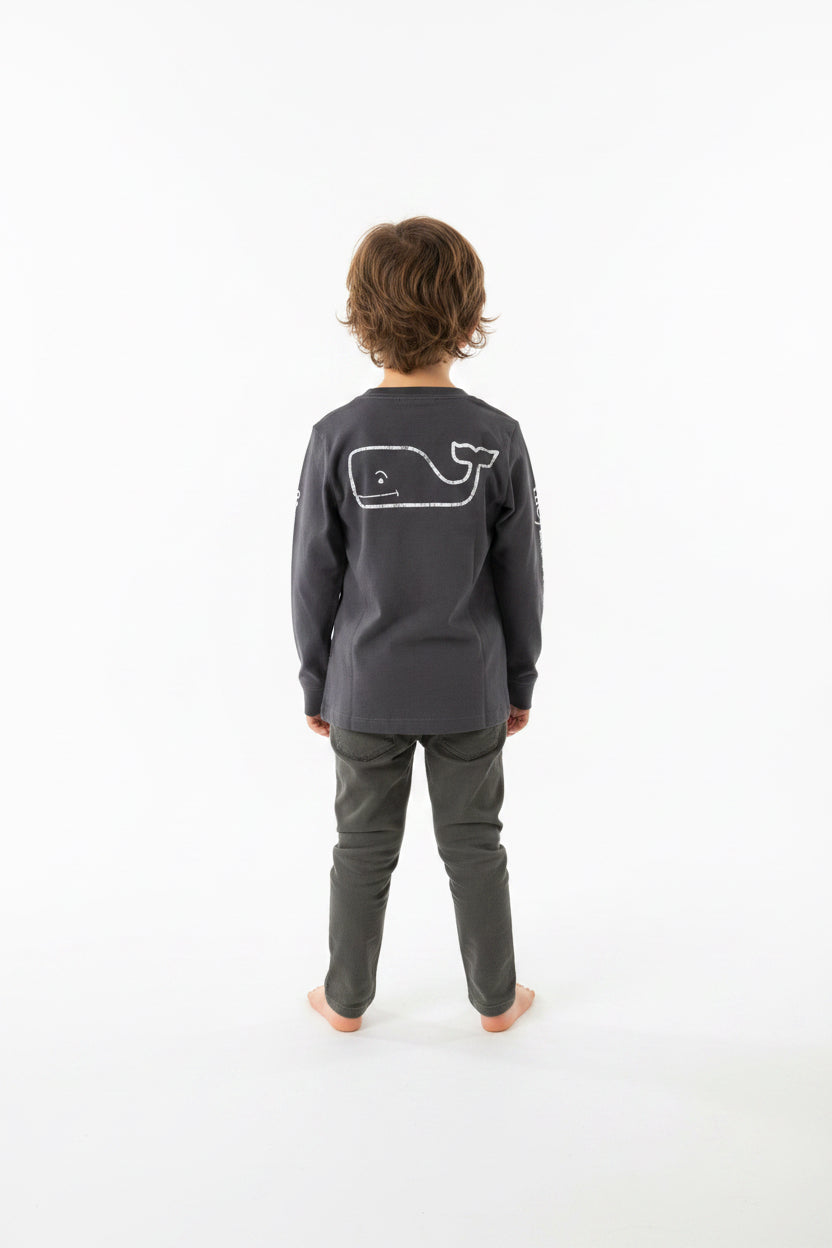 VINEYARD VINES CAMISA MANGA LARGA DE NIÑO