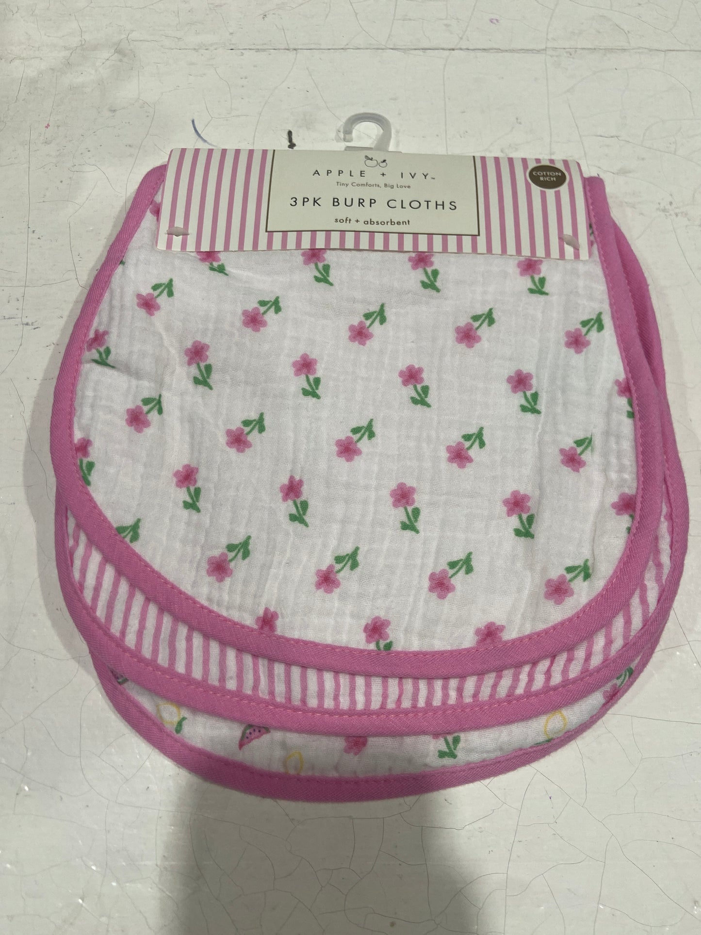 APPLW + IVY BURP CLOTHS