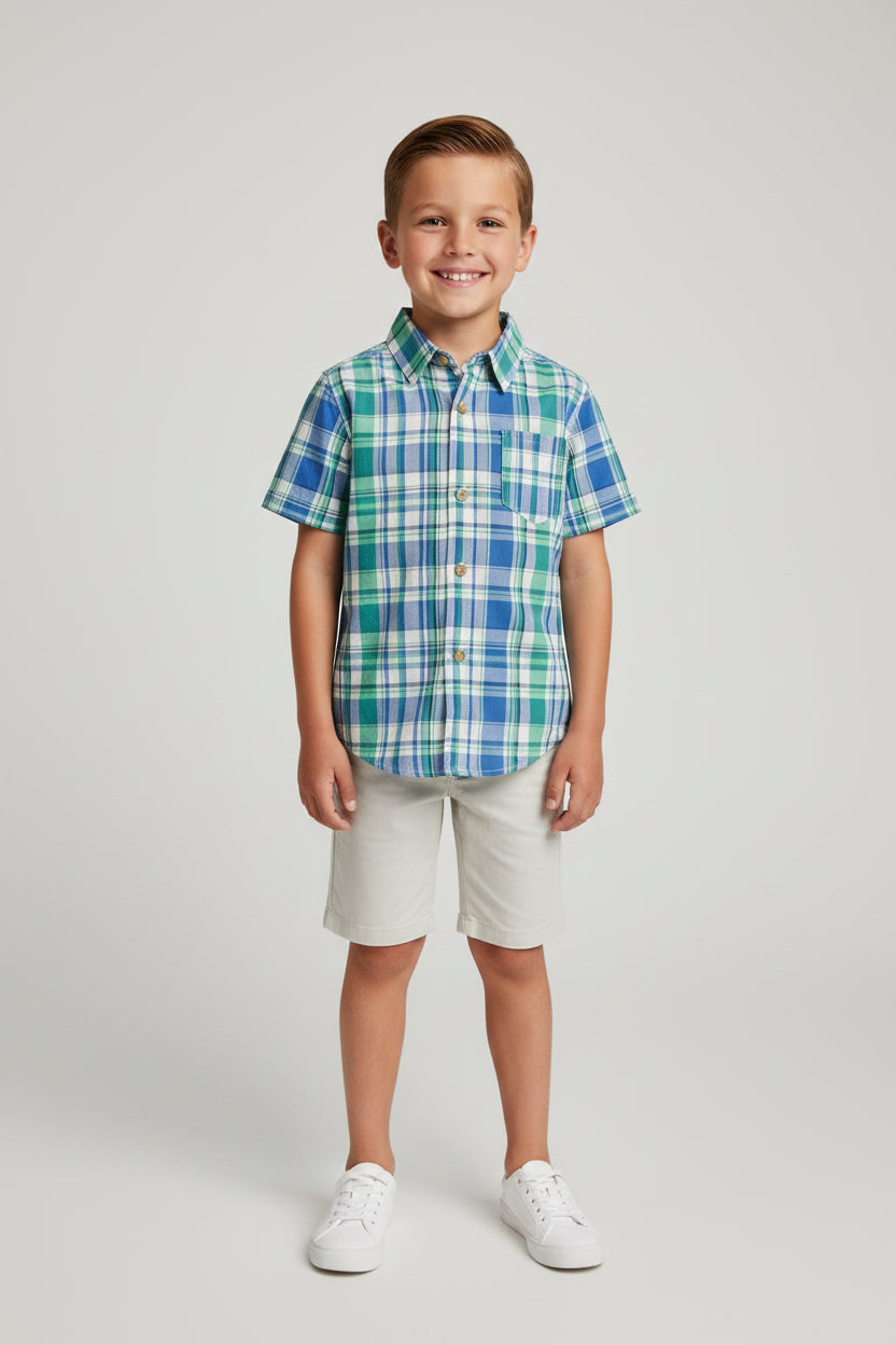 TOMMY BAHAMA CAMISA VESTIR MANGA CORTA DE NIÑO