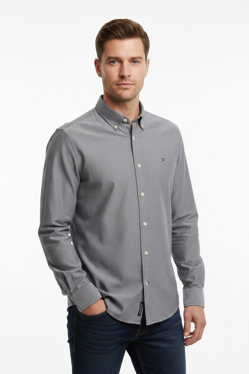 TOMMY HILFIGER CAMISA DE VESTIR MANGA LARGA DE HOMBRE