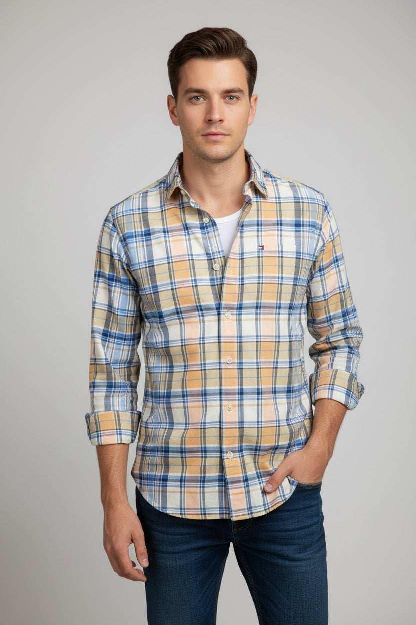 TOMMY HILFIGER CAMISA VESTIR MANGA LARGA HOMBRE