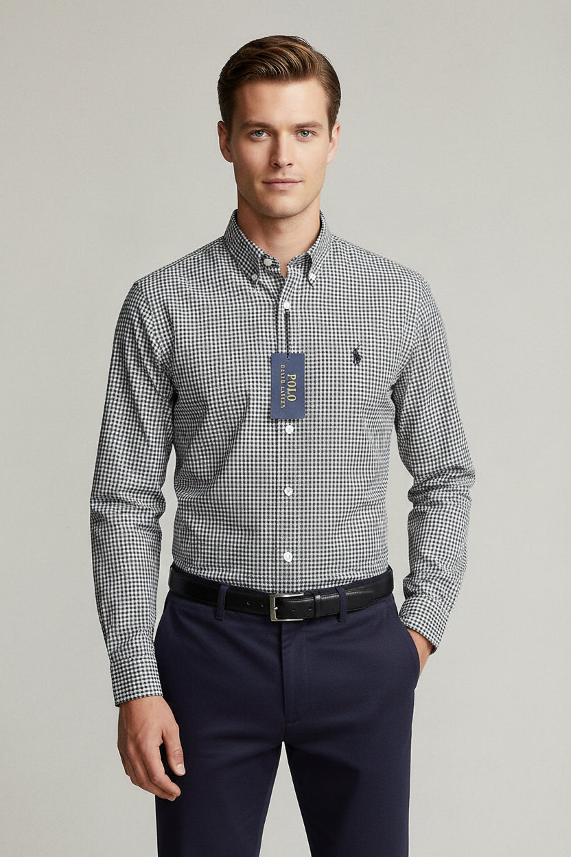 POLO RALPH LAUREN CAMISA VESTIR MANGA LARGA DE HOMBRE