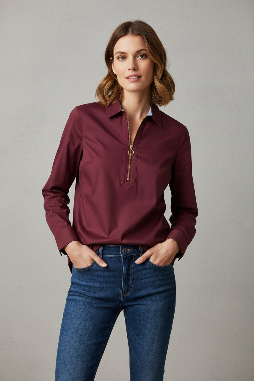 TOMMY HILFIGER CAMISA VESTIR MUJER