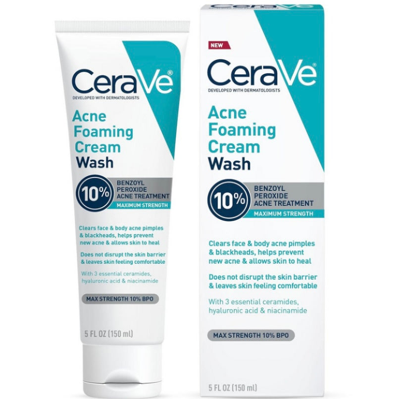 CERAVE Acne Foaming Cream Wash