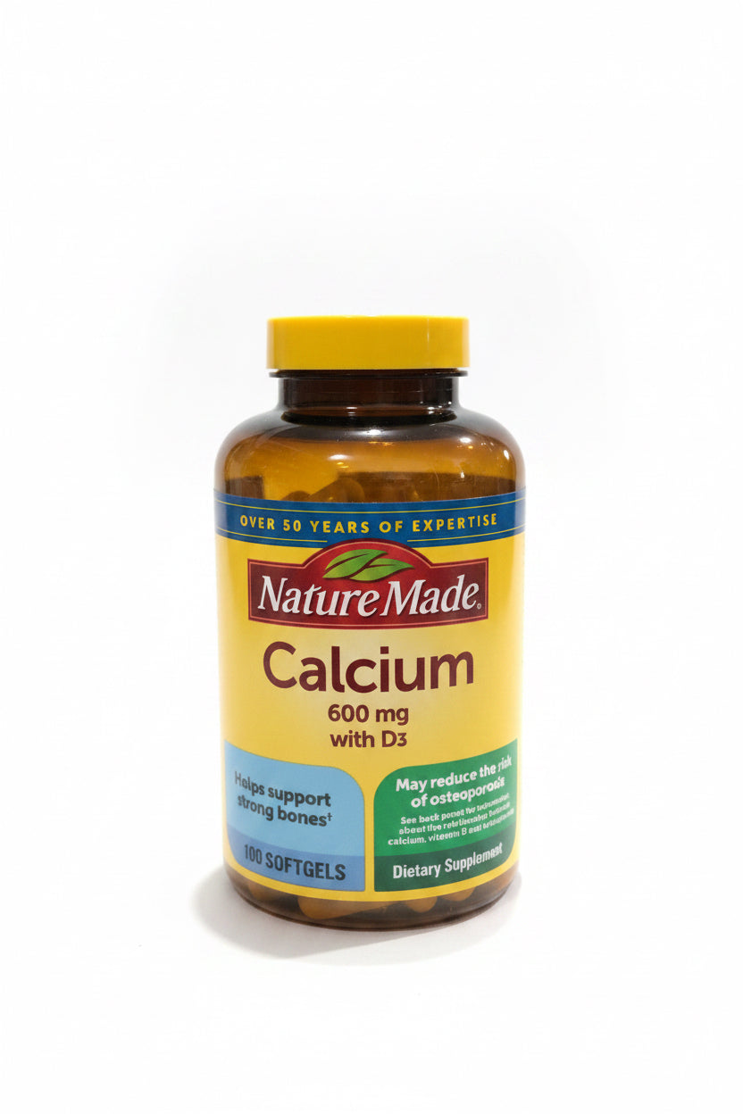 NATURE MADE CALCIUM 600 mg WITH D3