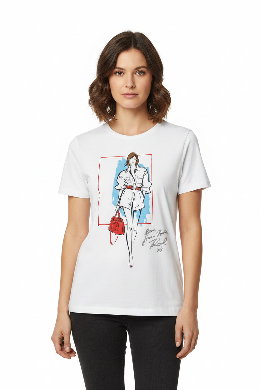 KARL LAGERFELD CAMISETA MUJER