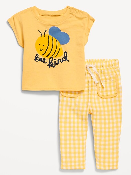 OLD NAVY CONJUNTO BEBÉ NIÑA