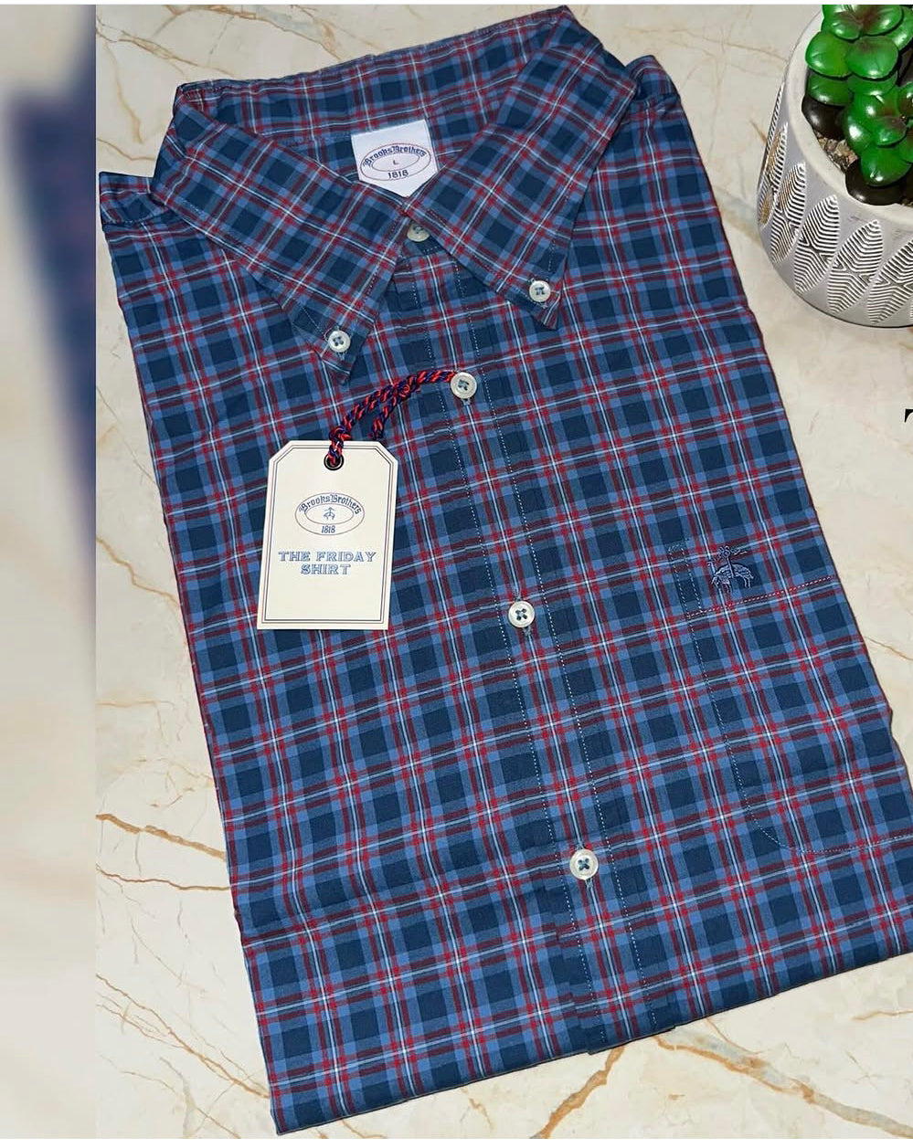 BROOKS BROTHERS CAMISA VESTIR