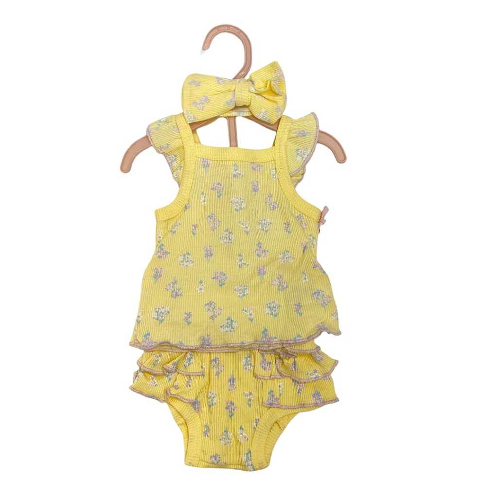 FLORARL THREAD CONJUNTO BEBÉ