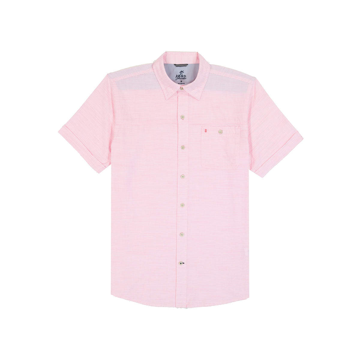 IZOD SALTWATER VESTIR MANGA CORTA HOMBRE