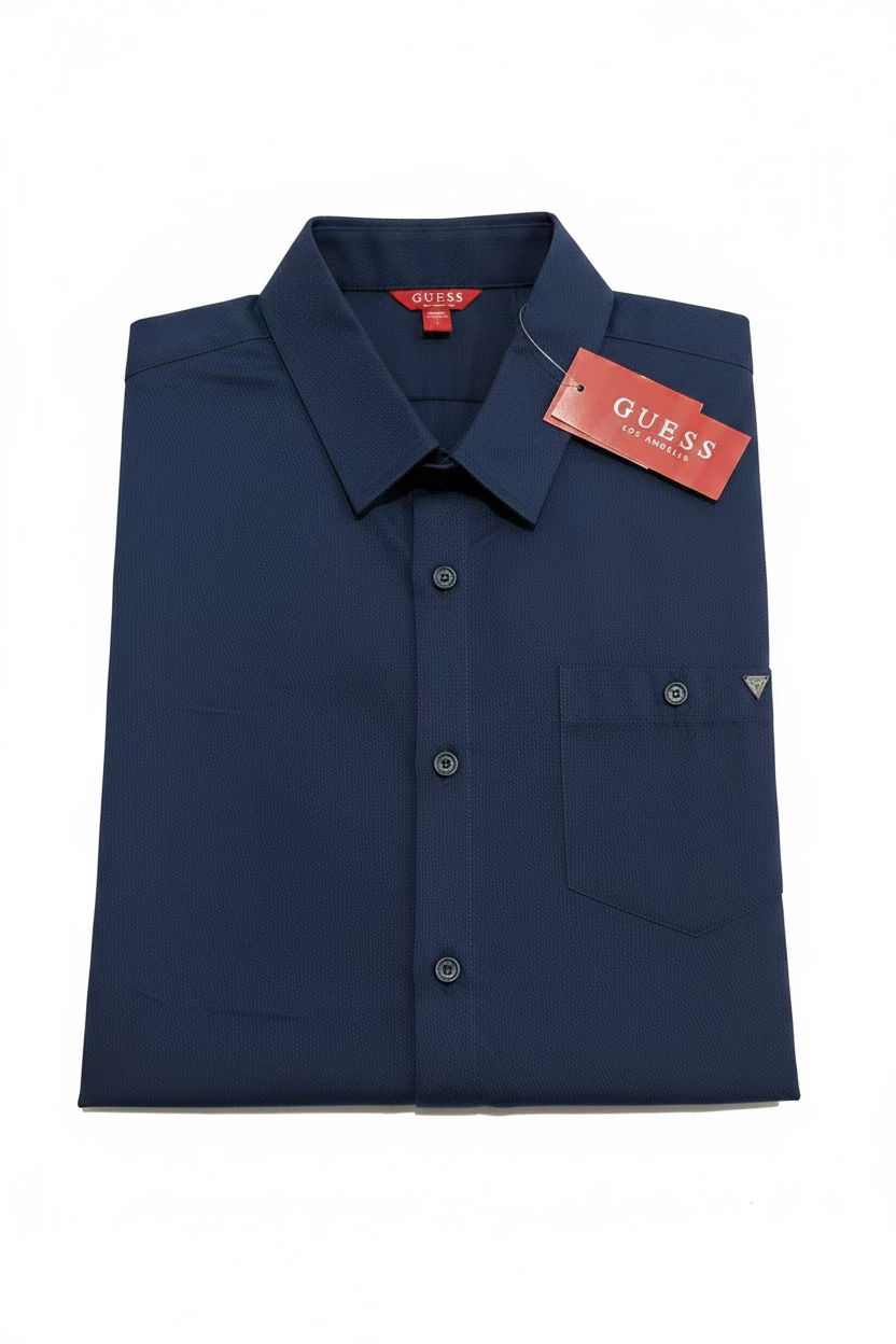 GUESS VESTIR MANGA CORTA HOMBRE
