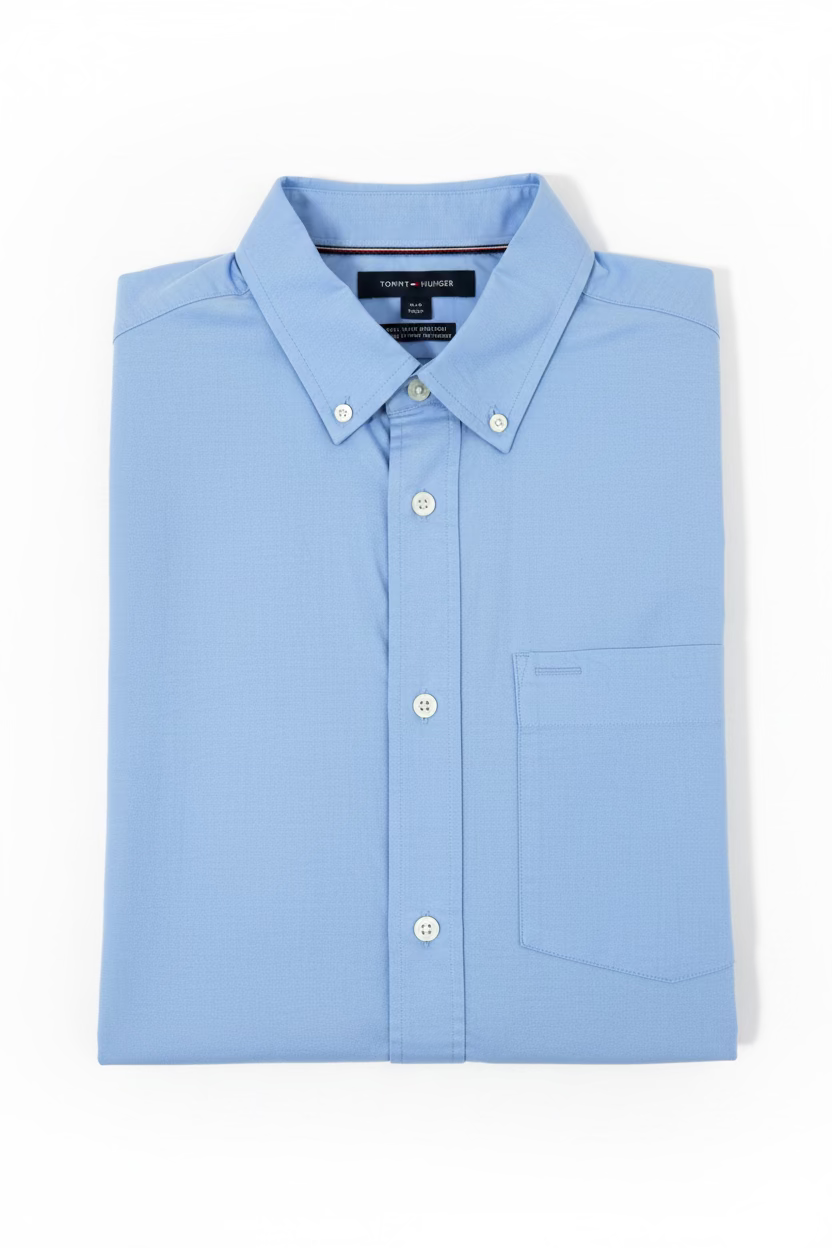 TOMMY HILFIGER VESTIR MANGA CORTA HOMBRW