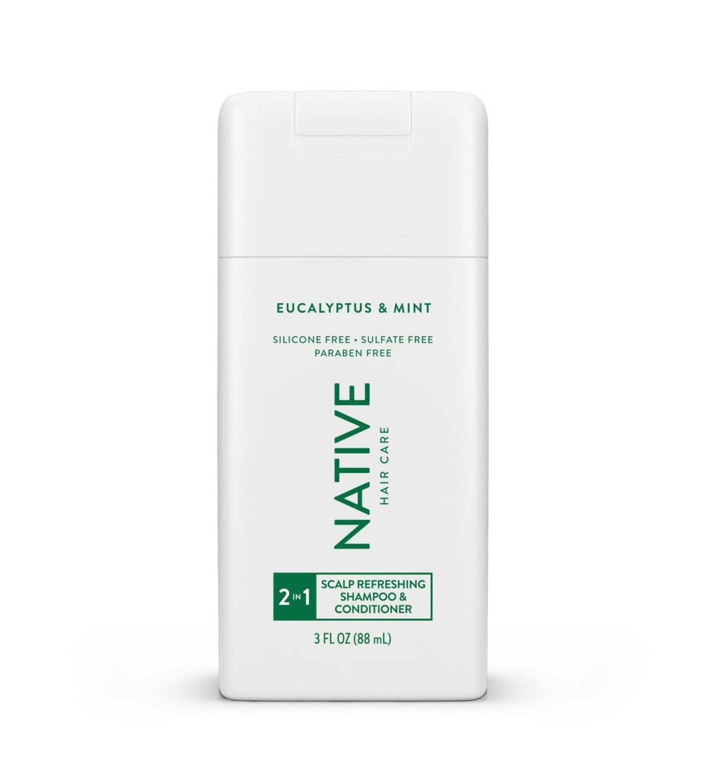 MINI NATIVE SHAMPOO Y ACONDICIONADOR EUCALYPTUS Y MENTA