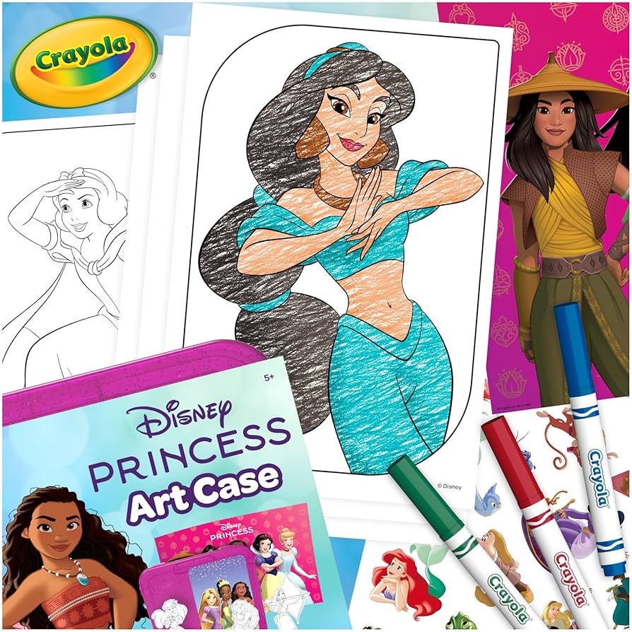 DISNEY PRINCESS ART CASE