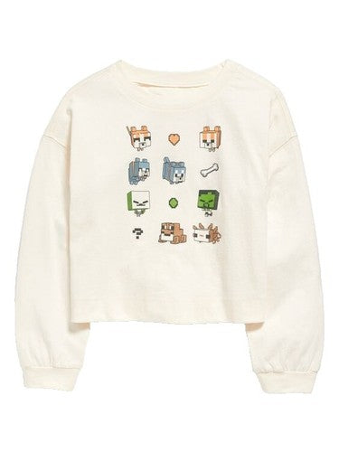 OLD NAVY CAMISA MANGA LARGA DE NIÑA