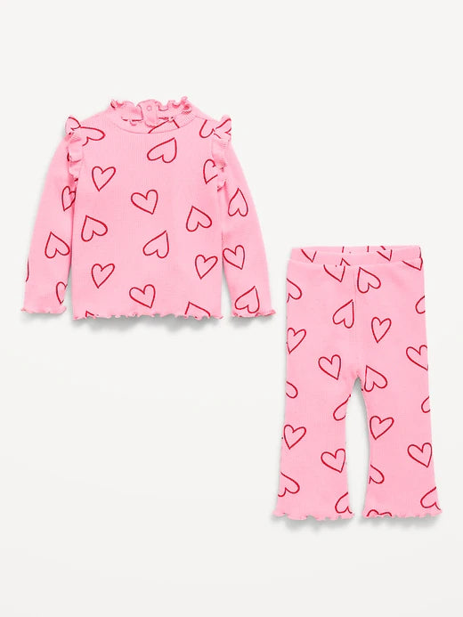 OLD NAVY CONJUNTO DE BEBÉ NIÑA