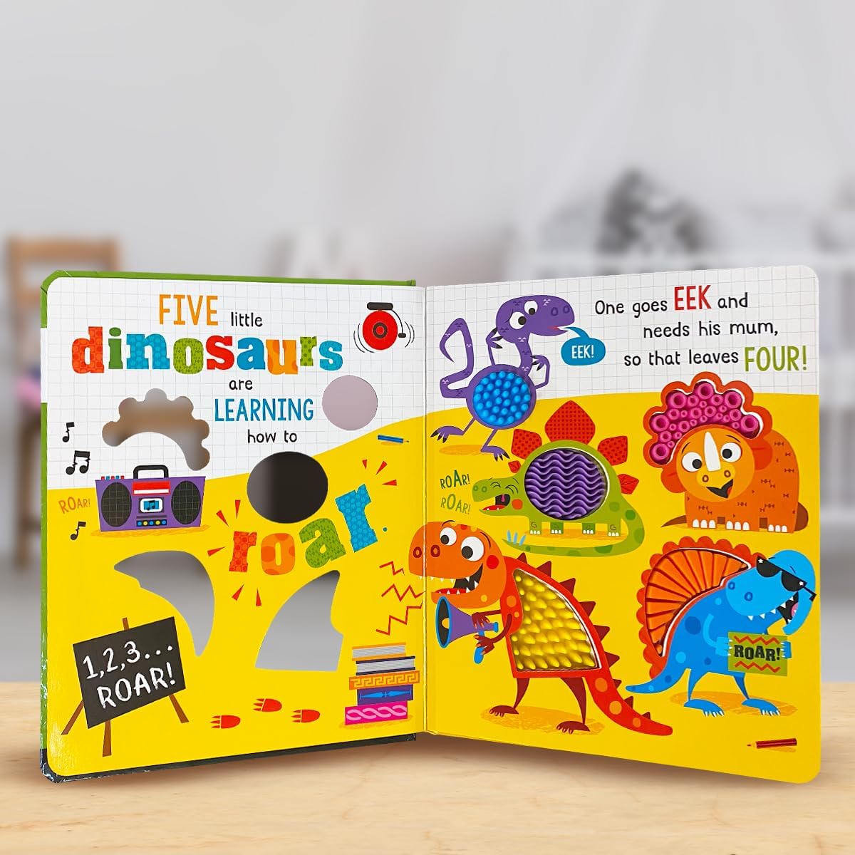 NEVER TOUCH LIBRO DE CUENTOS INTERACTIVOS