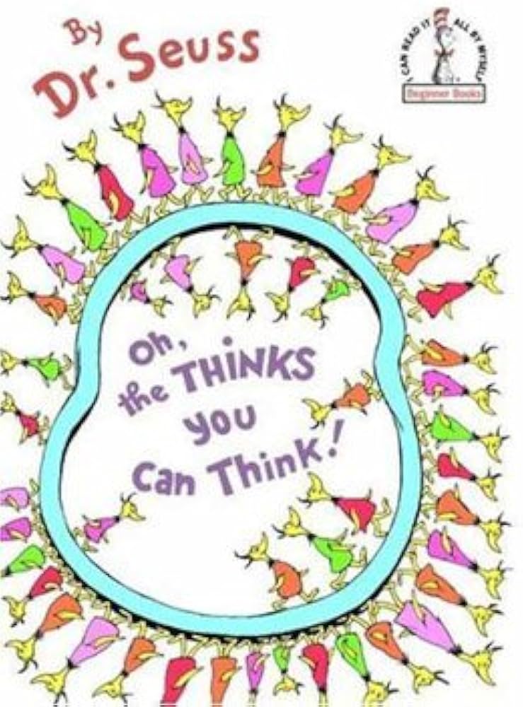 OH THE THINK YOU CAN THINK LIBRO