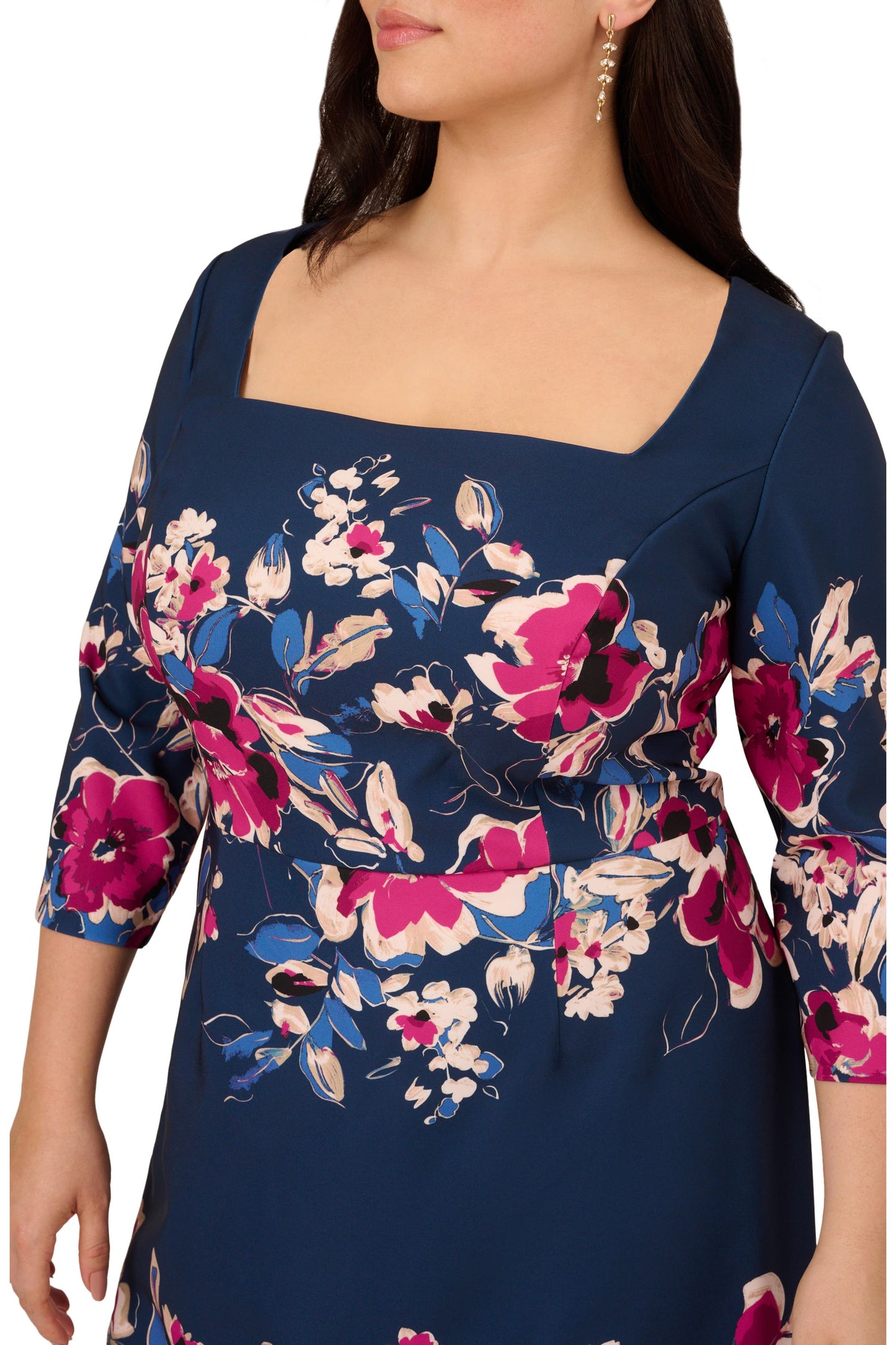 ADRIANNA PAPELL VESTIDO