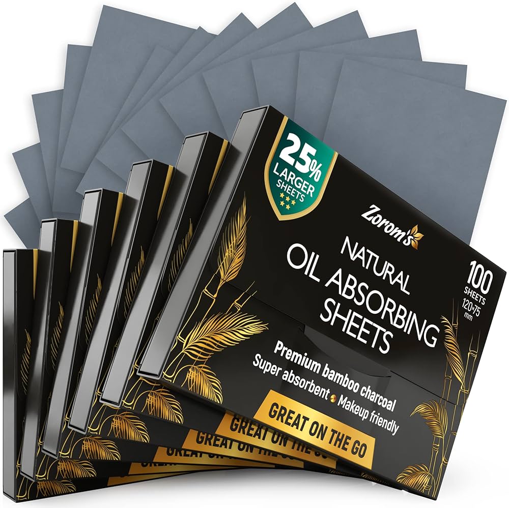 ZOROM’S NATURAL OIL ABSORBING SHEETS
