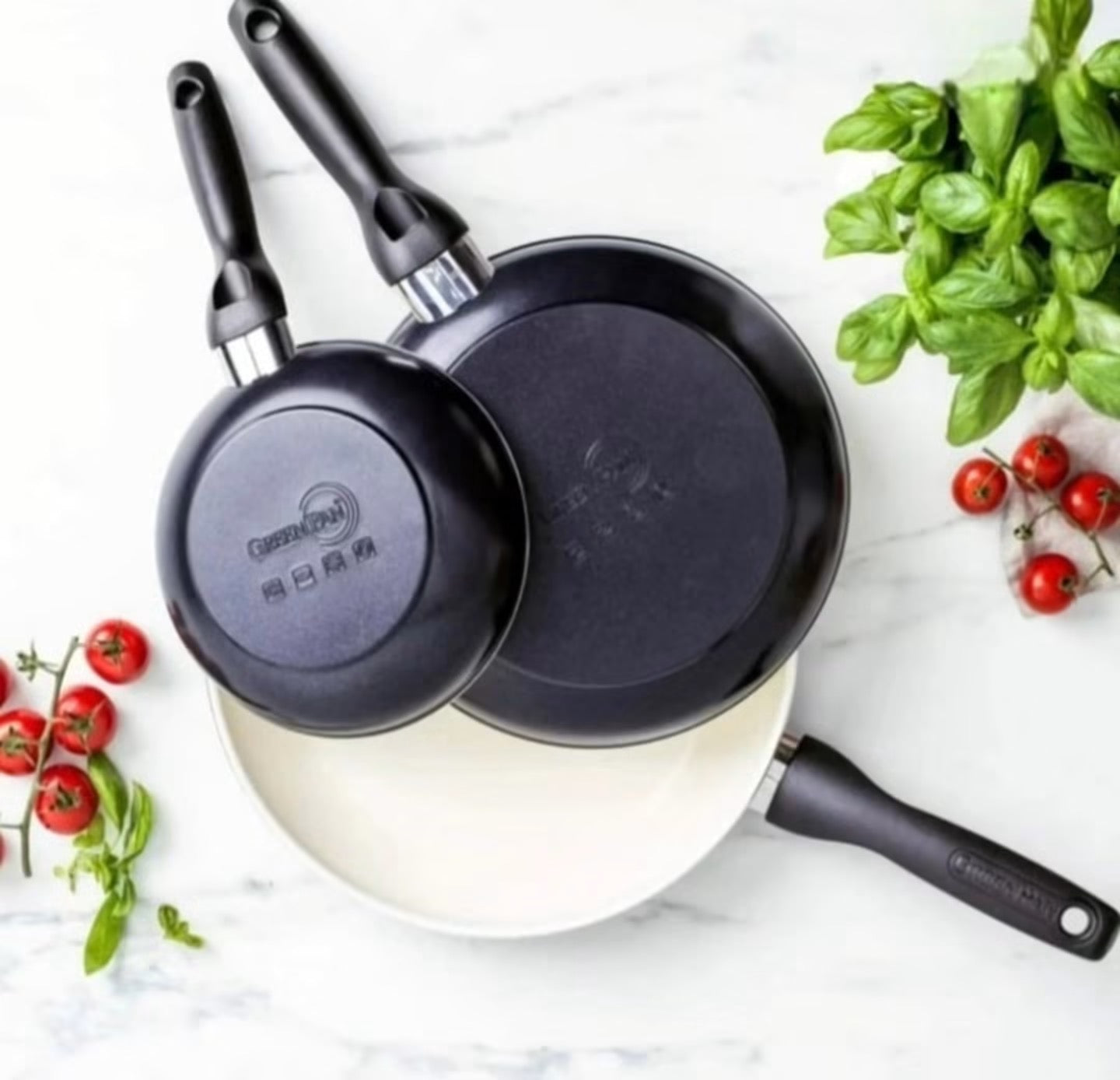 GREEN PAN SET FRIDERA TEFLON