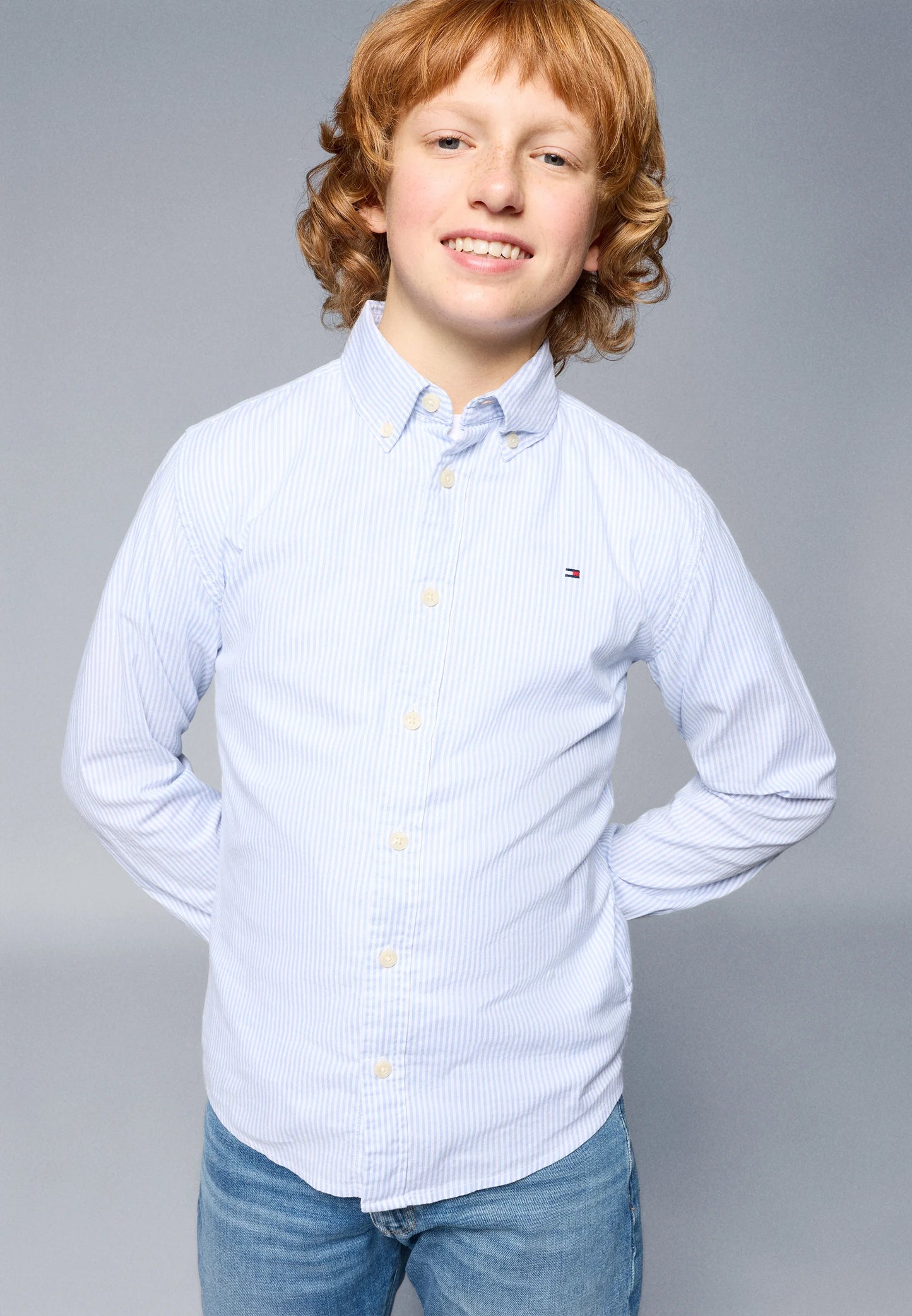 TOMMY HILFIGER CAMISA MANGA LARGA DE NIÑO