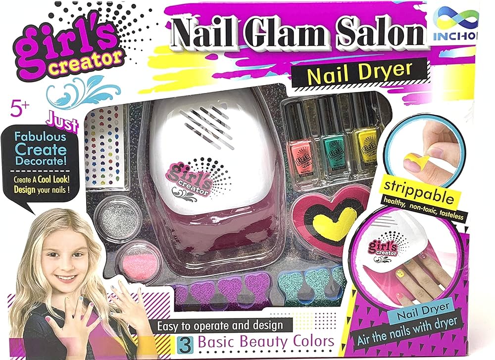 NAIL GLAM SALON JUGUETE DE NIÑA