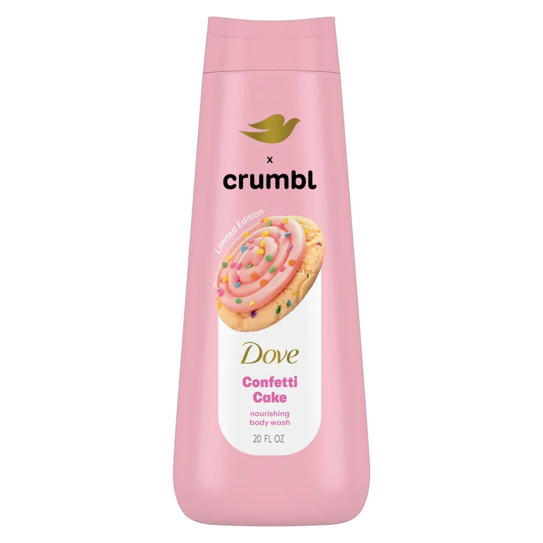 CRUMBL/ DOVE CONFETTI CAKE NODY WASH