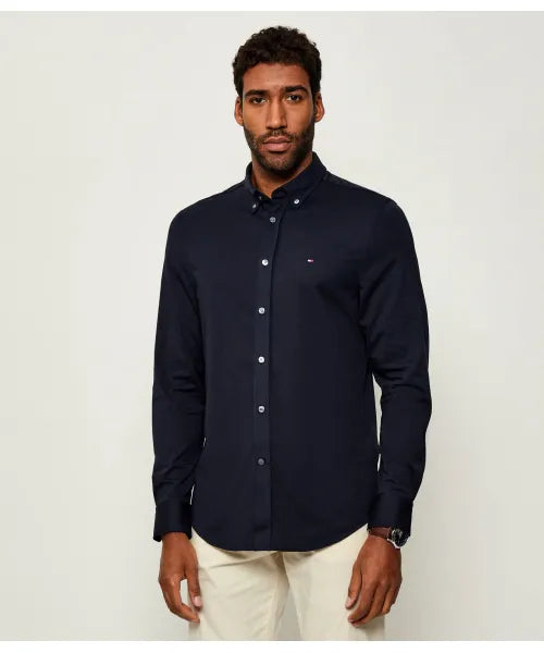 TOMMY HILFIGER SLIM FIT CAMISA VESTIR MANGA LARGA HOMBRE
