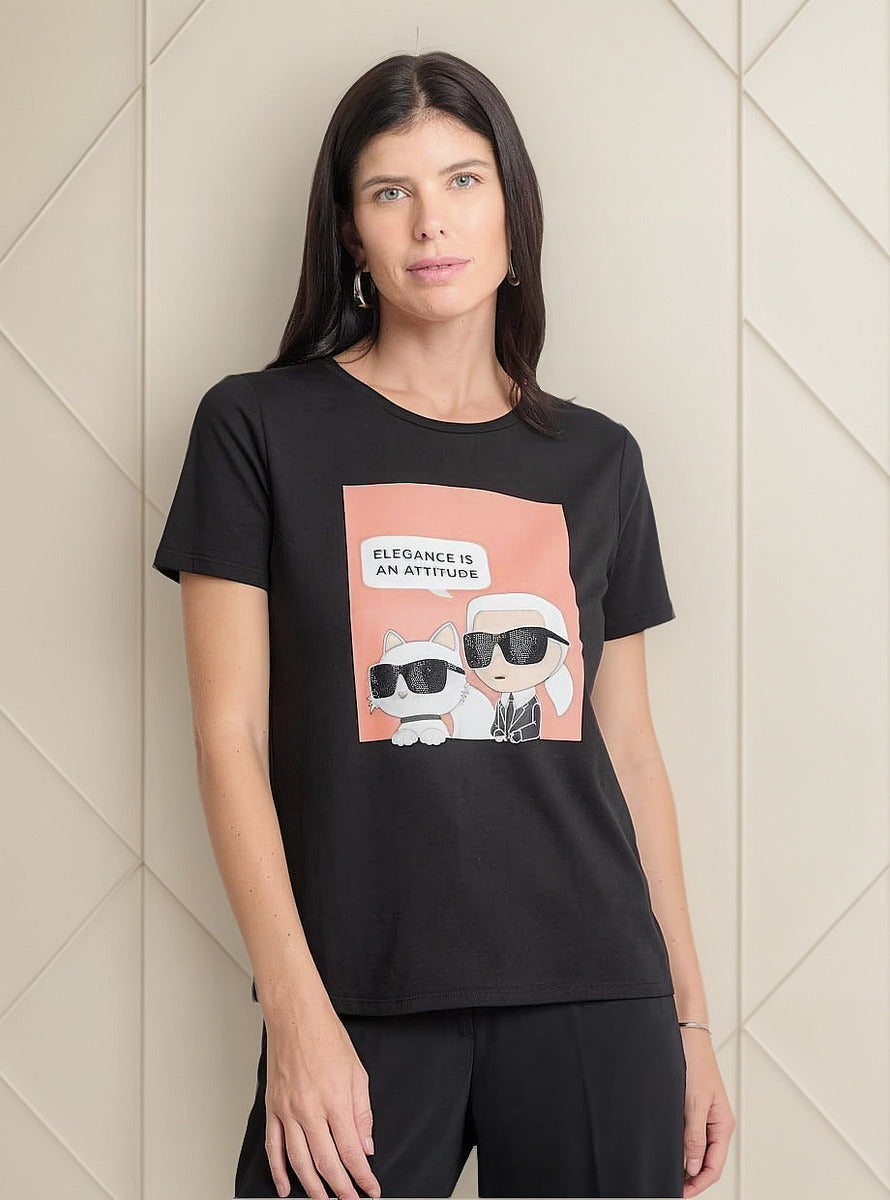 KARL LAGERFELD CAMISETA MUJER