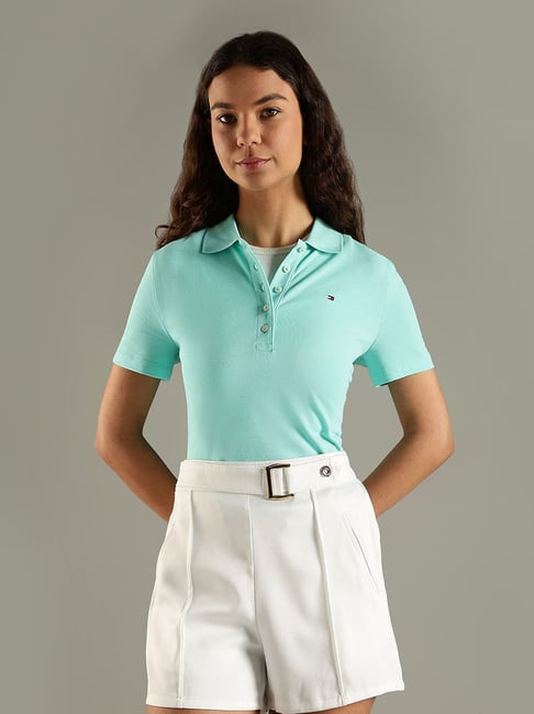 TOMMY HILFIGER CAMISA TIPO POLO MUJER
