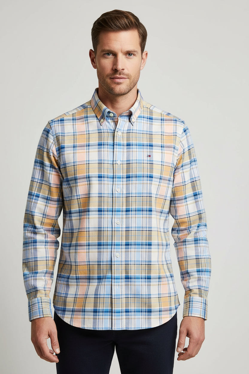 TOMMY HILFIGER VESTIR MANGA LARGA HOMBRE