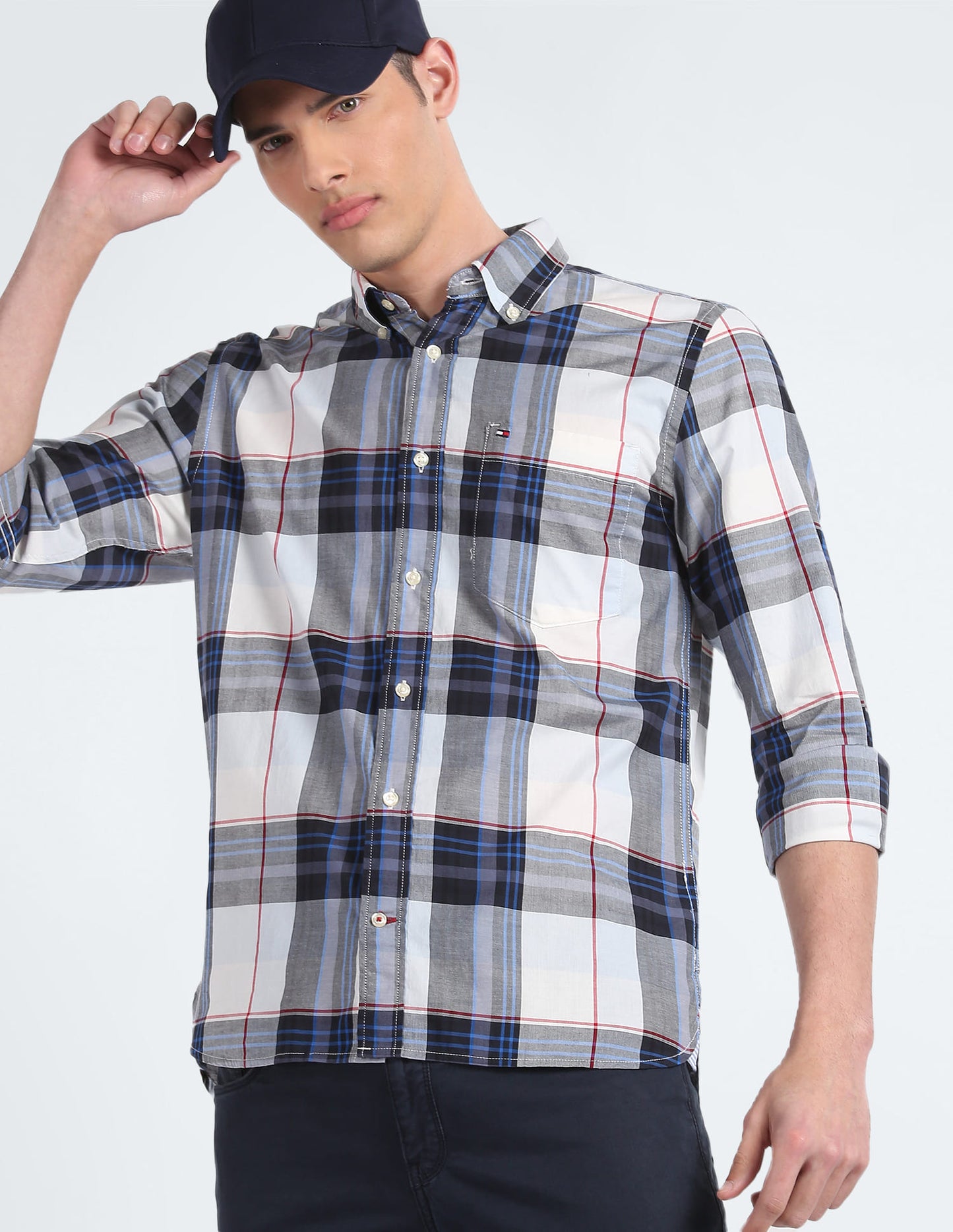 TOMMY HILFIGER VESTIR MANGA LARGA HOMBRE