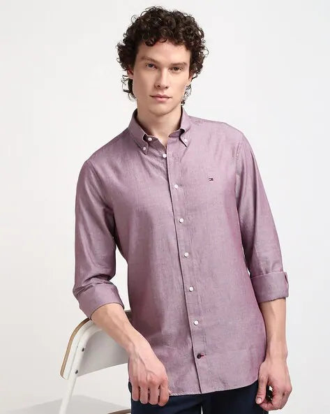TOMMY HILFIGER VESTIR MANGA LARGA HOMBRE