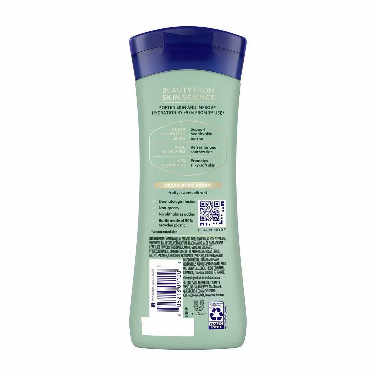 VASELINE SOOTHING HYDRATATION