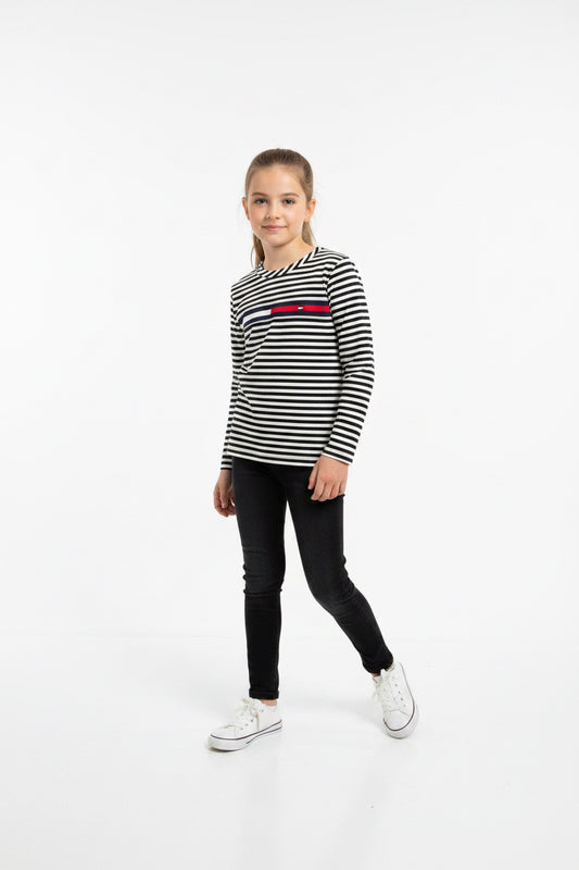 TOMMY HILFIGER CAMISA DE NIÑA MANGA LARGA