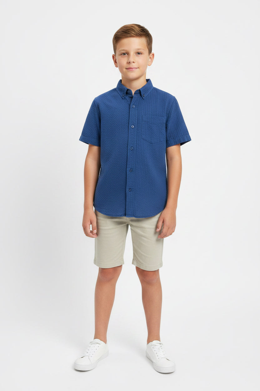 GAP CAMISA VESTIR MANGA CORTA DE NIÑO